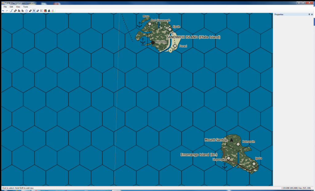 Watchtower mapping - Sandwich Island